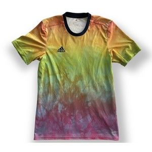 Adidas MLS Tie Dye Soccer Jersey 2021 LGBT Pride Edition Size L Large